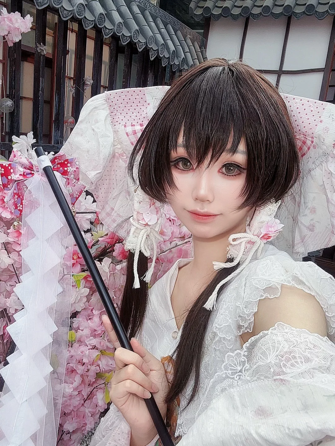 【博丽灵梦cos】东方二设的京都庭院之行 - 第 1 张