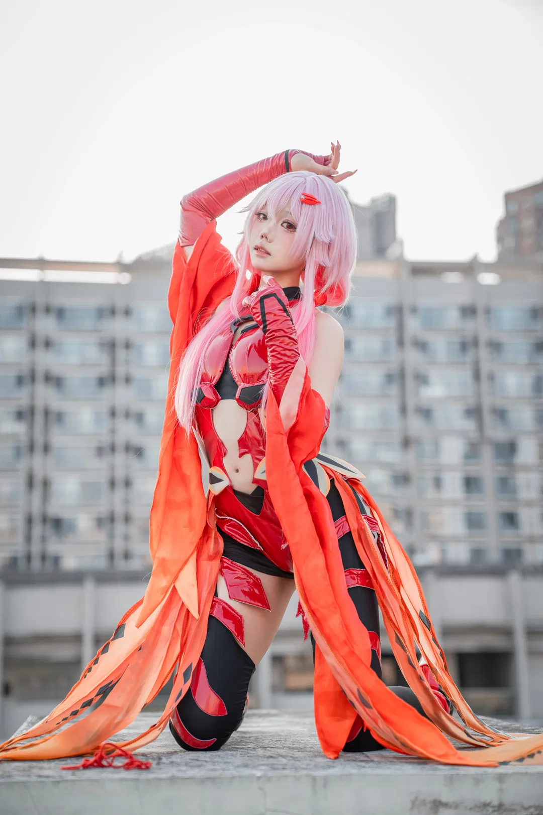 【楪祈cos】罪恶王冠的绝美战斗服，请使用我吧集 - 第 2 张
