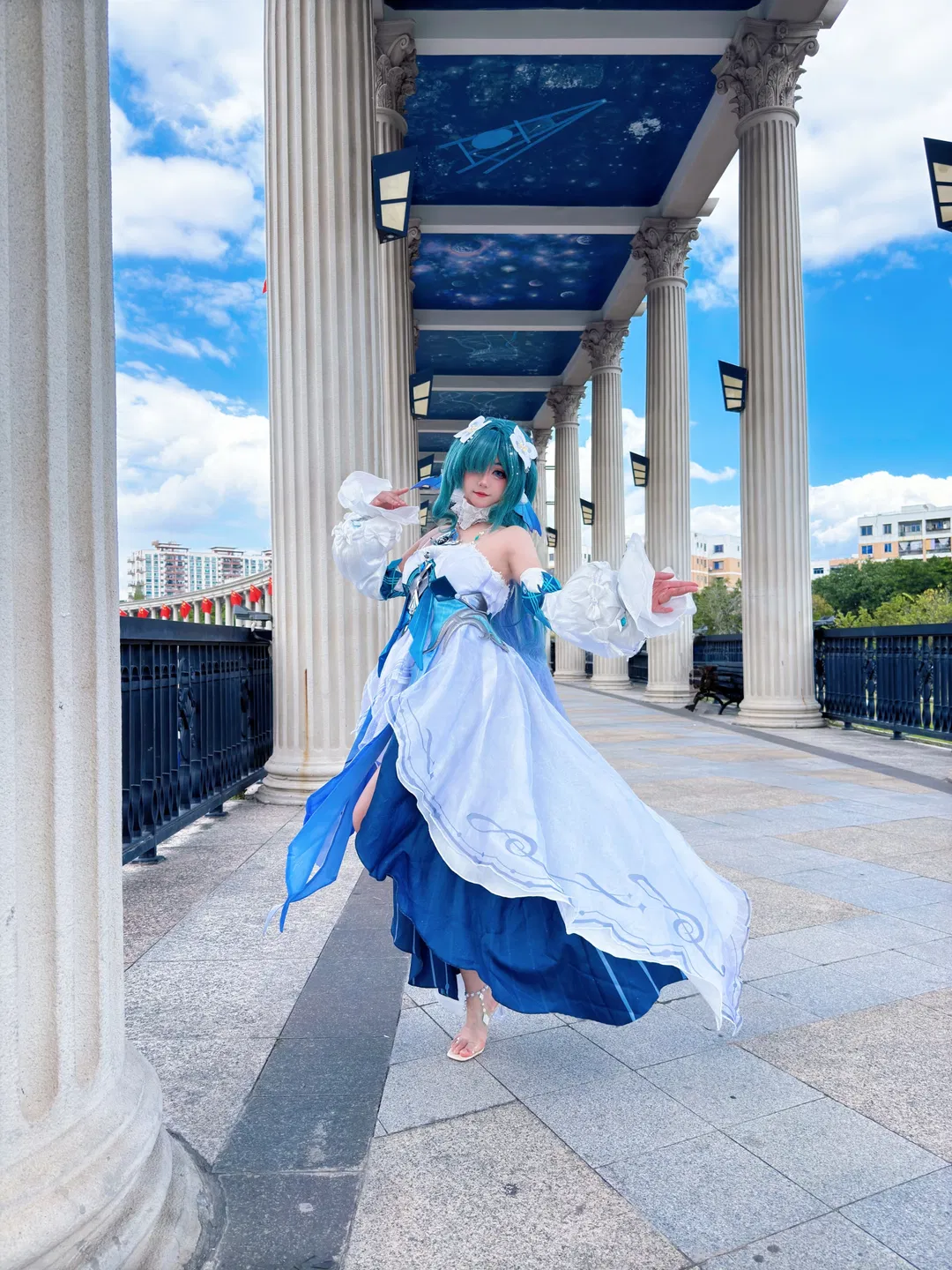 沃雅妮莎cos 原神里的星空剧院吟唱 - 第 1 张