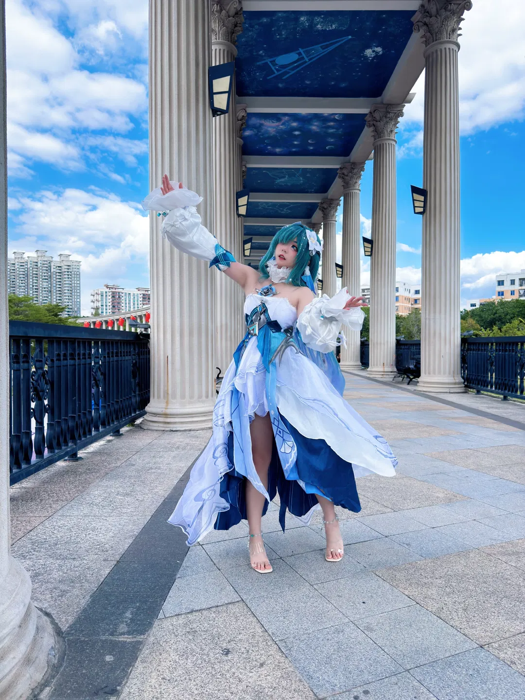 沃雅妮莎cos 原神里的星空剧院吟唱 - 第 2 张