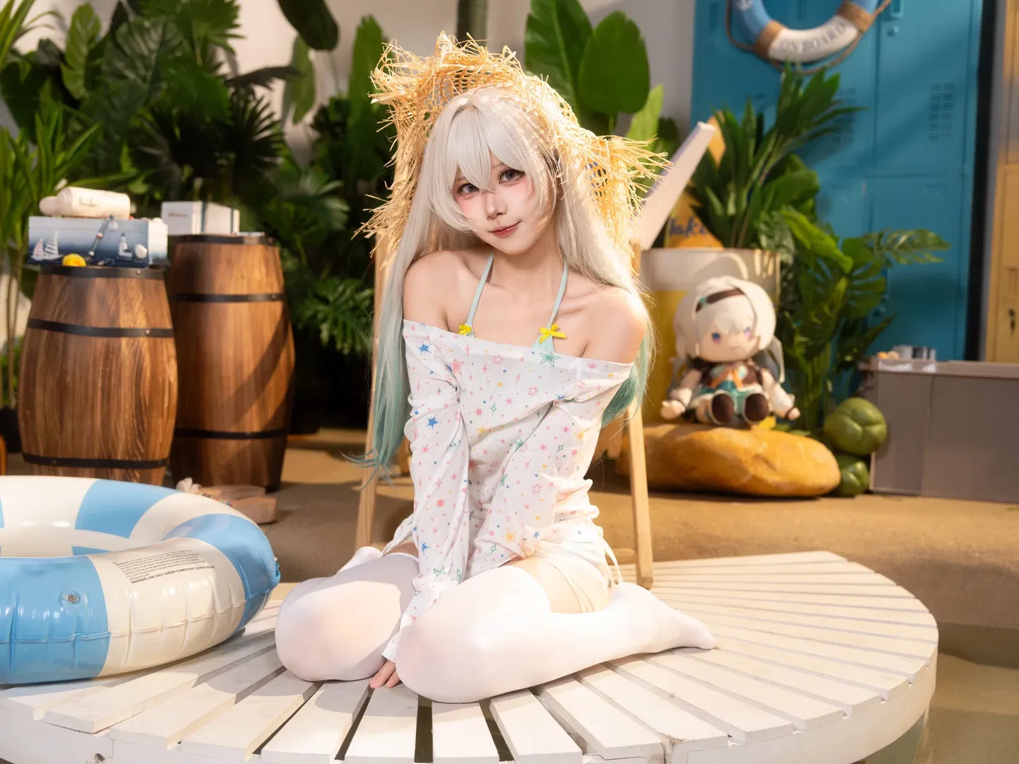 【流萤cos】夏日海滩的清爽度假风 - 第 2 张
