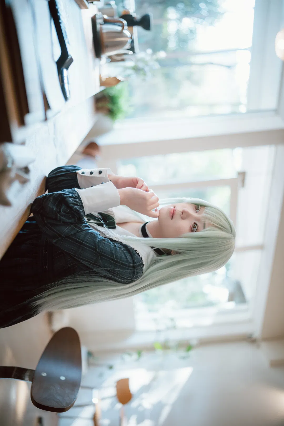 【若叶睦cos】Ave Mujica的静谧午后，咖啡厅里的睦子米 - 第 7 张