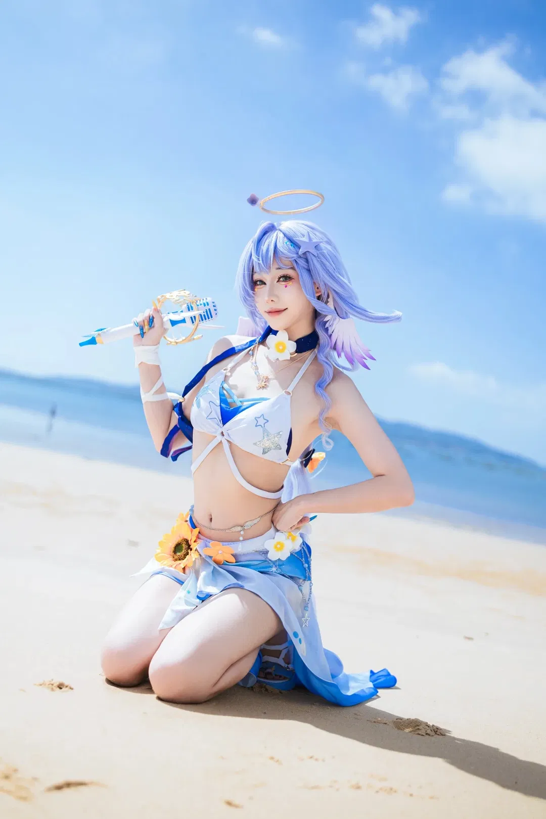 【知更鳥cos】星穹鐵道晴歌水著海灘拍攝記錄 - 第 2 張