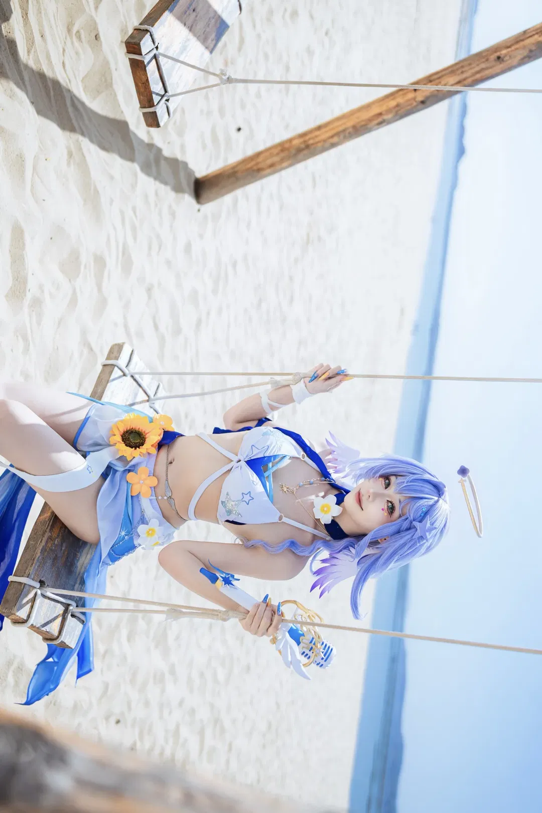【知更鳥cos】星穹鐵道晴歌水著海灘拍攝記錄 - 第 6 張