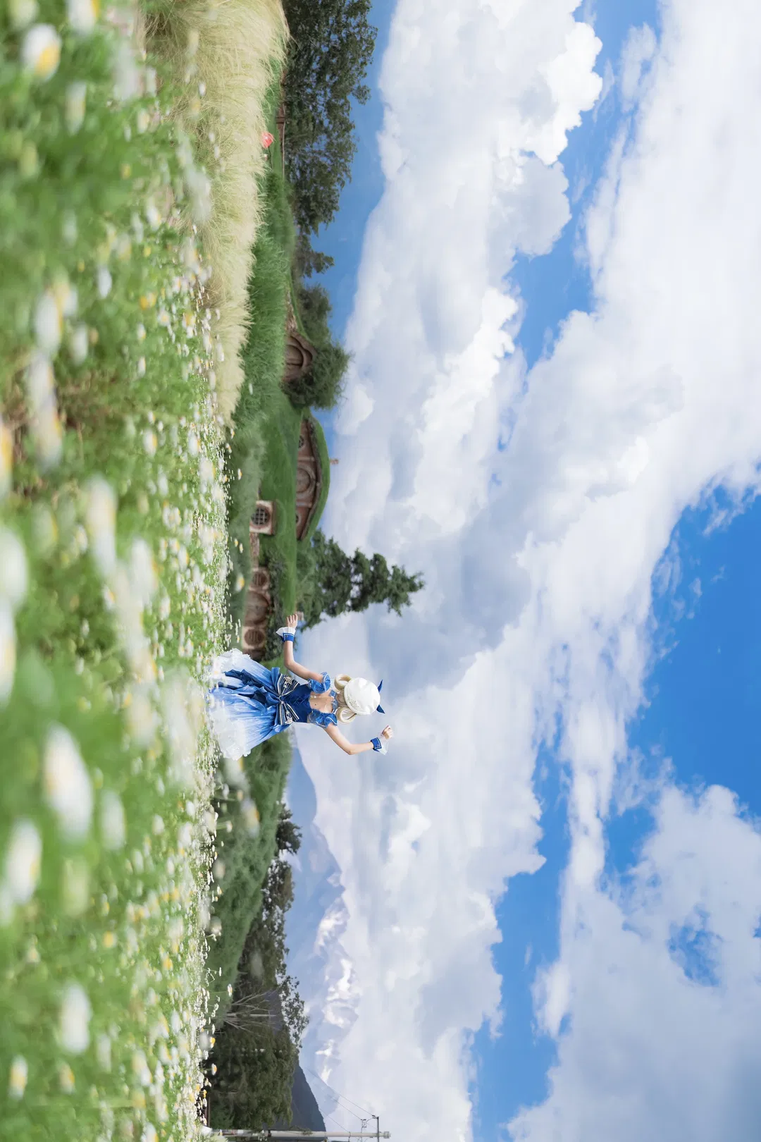 无限暖暖漂浮套cos 雪山下的捕虫小屋 - 第 1 张