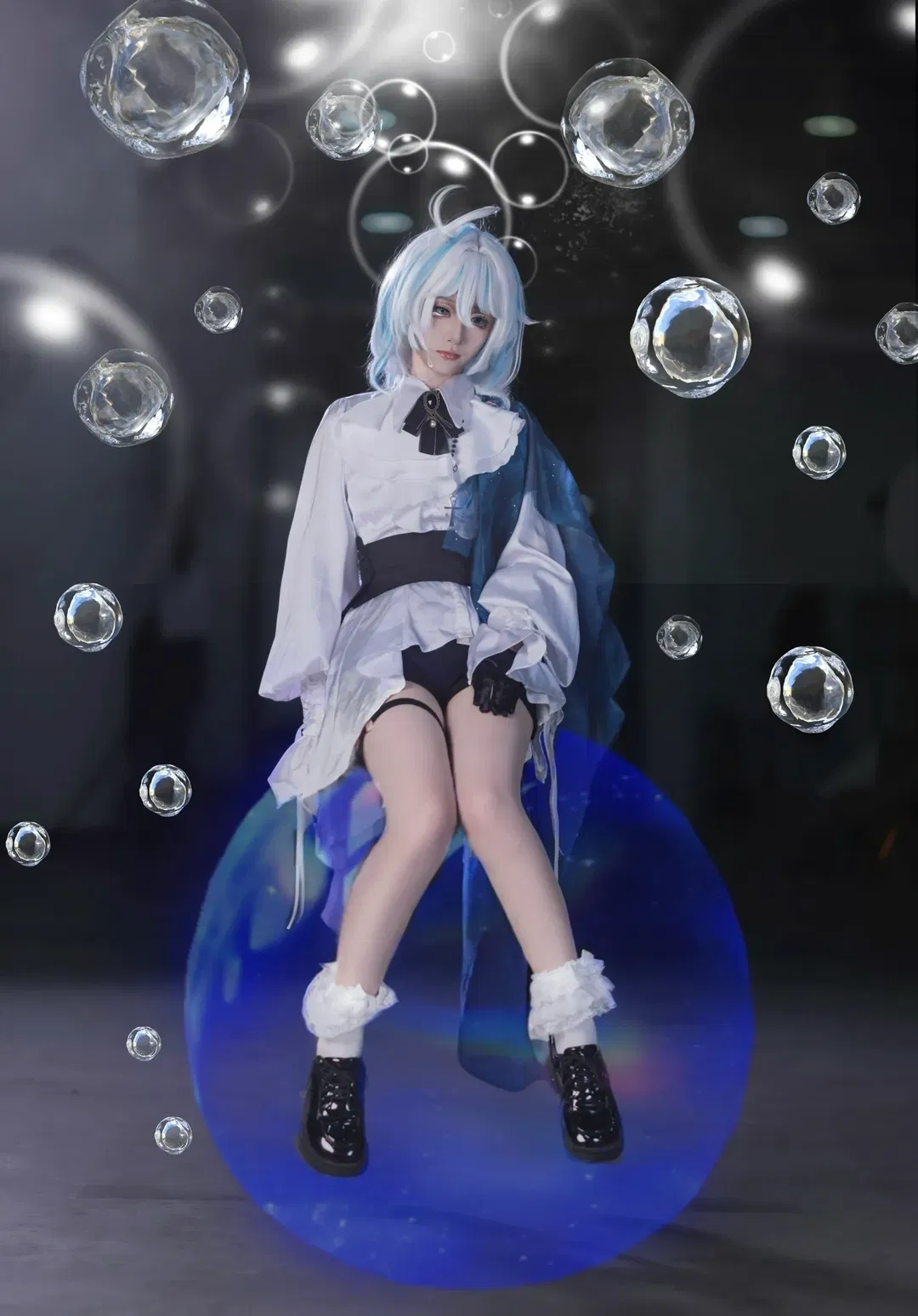 【芙宁娜cos】私设水元素魔法少女的漫展返图 - 第 12 张
