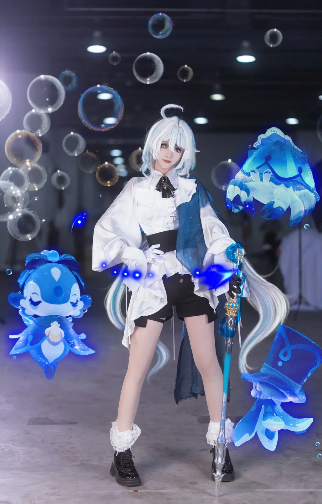 【芙宁娜cos】私设水元素魔法少女的漫展返图 - 第 13 张