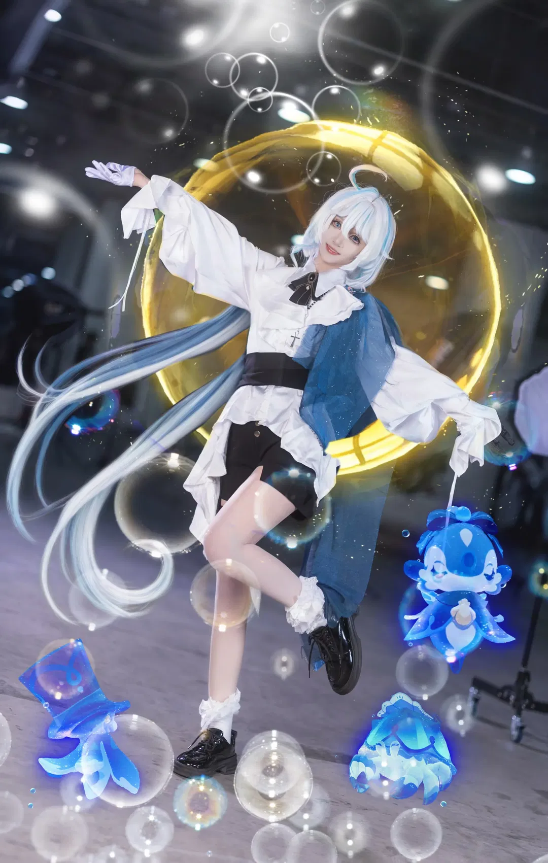 【芙宁娜cos】私设水元素魔法少女的漫展返图 - 第 15 张