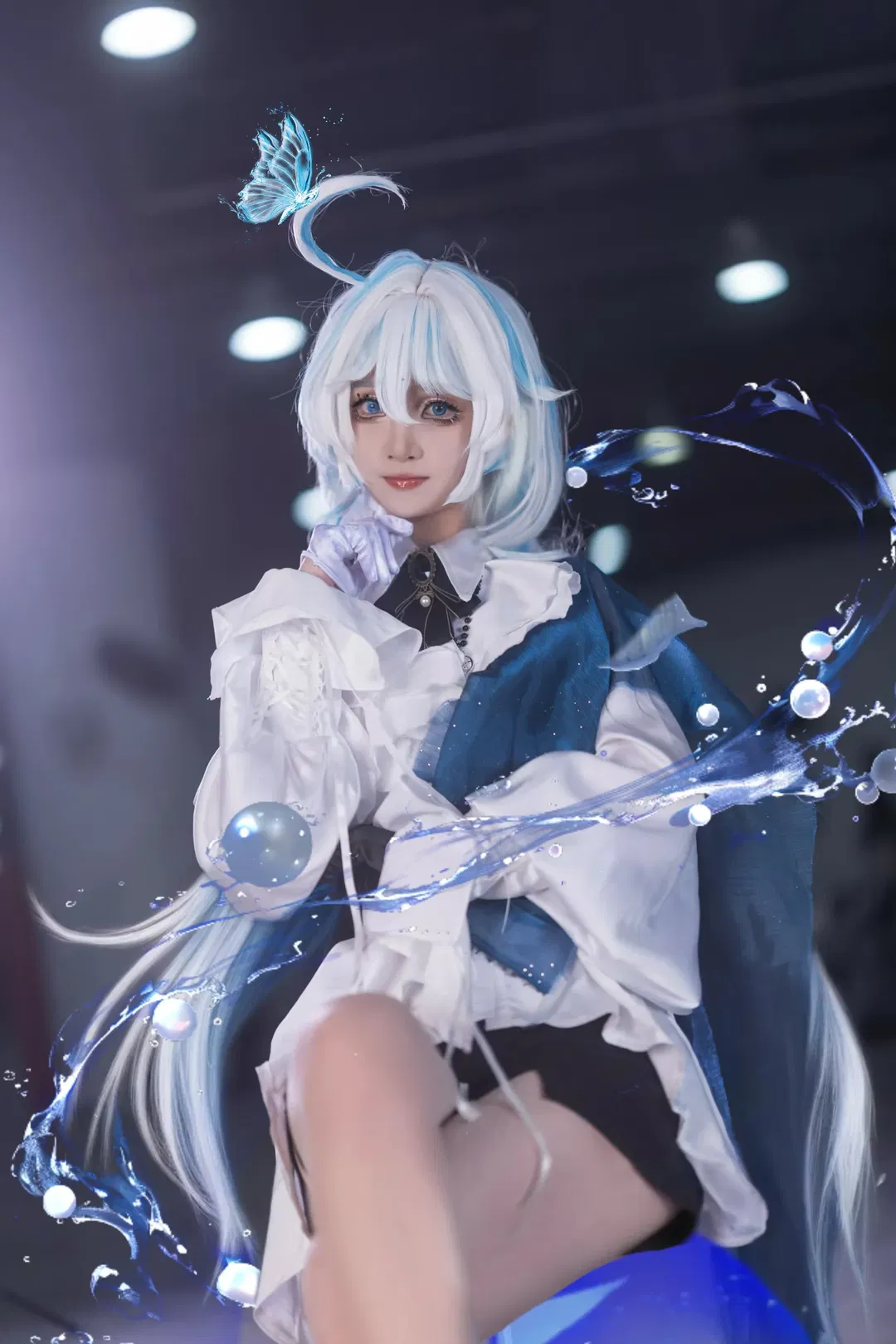 【芙宁娜cos】私设水元素魔法少女的漫展返图 - 第 4 张