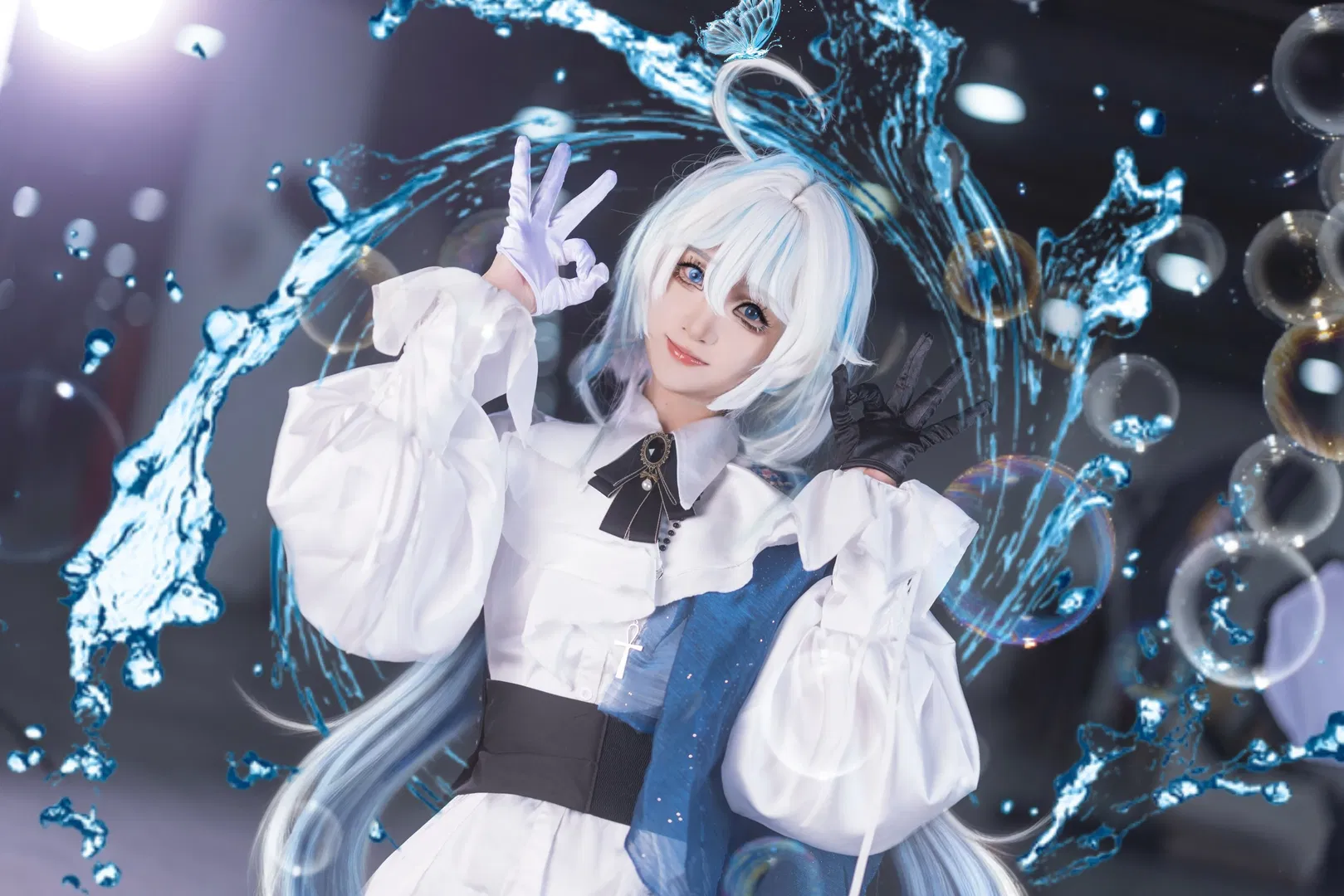 【芙宁娜cos】私设水元素魔法少女的漫展返图 - 第 7 张