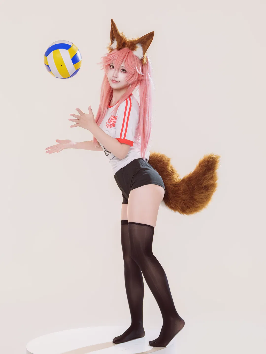 【玉藻前cos】命运冠位指定白棚体操课 - 第 2 张