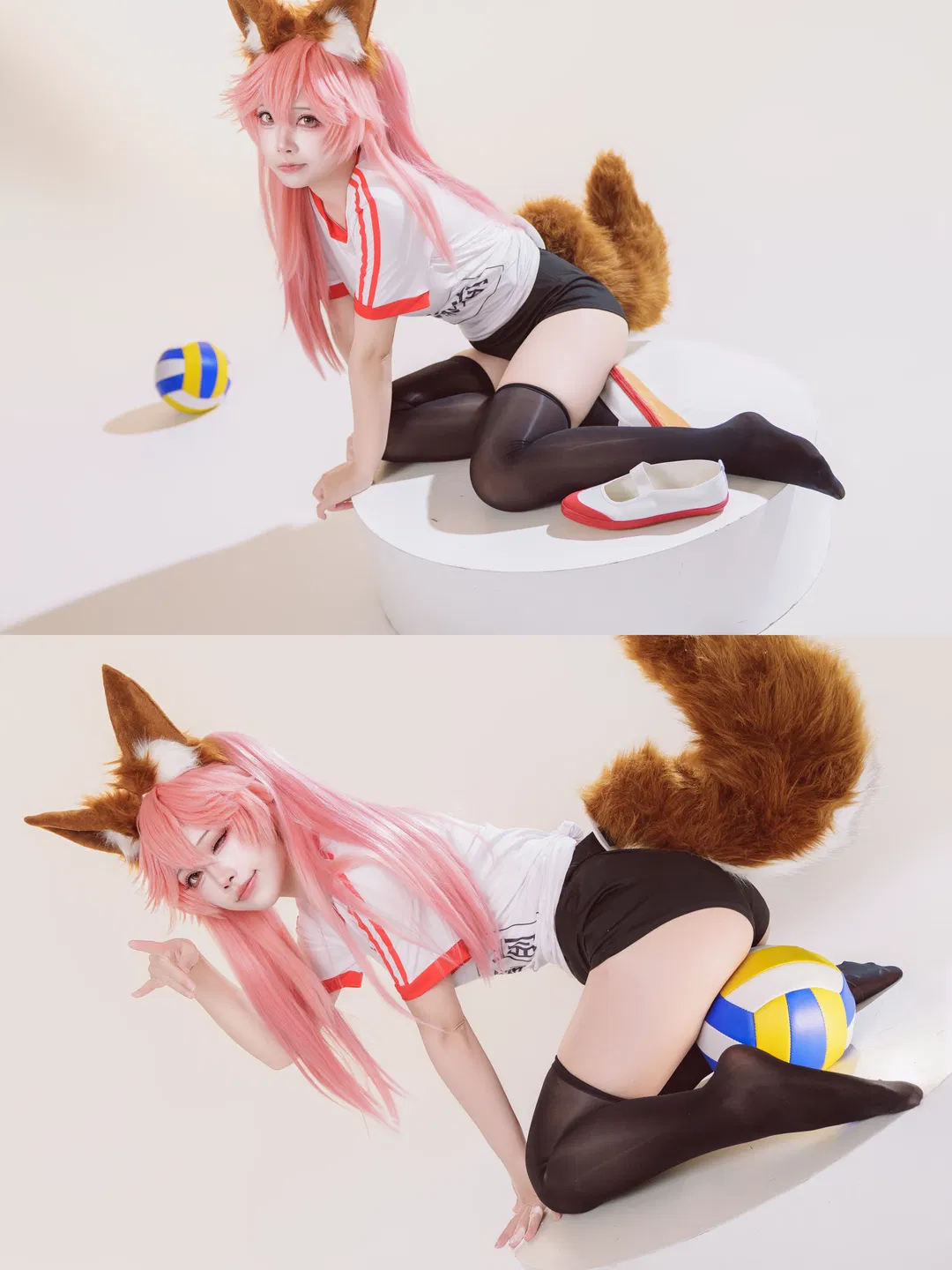 【玉藻前cos】命运冠位指定白棚体操课 - 第 5 张