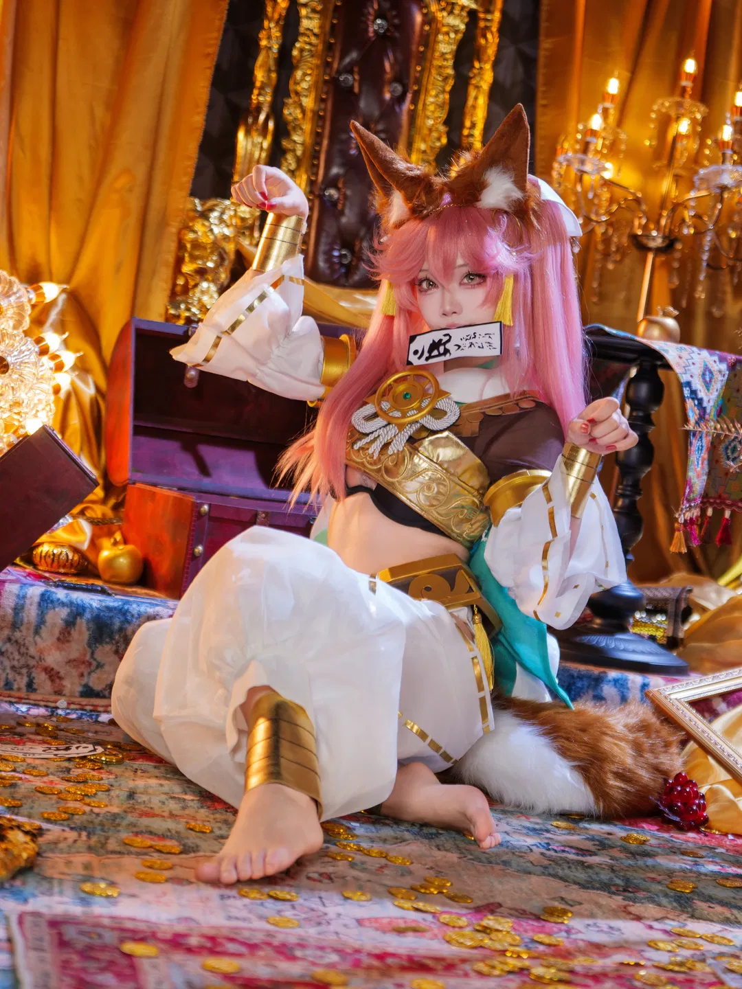 【玉藻前cos】命運冠位指定的神話禮裝拍攝記錄 - 第 1 張