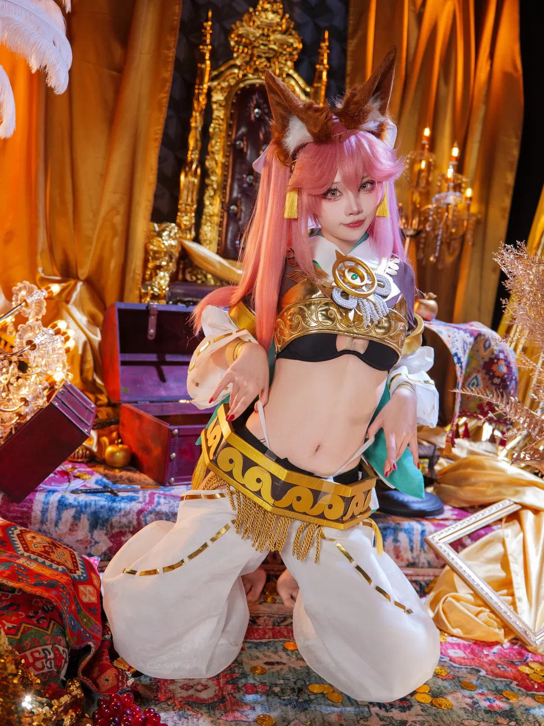 【玉藻前cos】命運冠位指定的神話禮裝拍攝記錄 - 第 4 張
