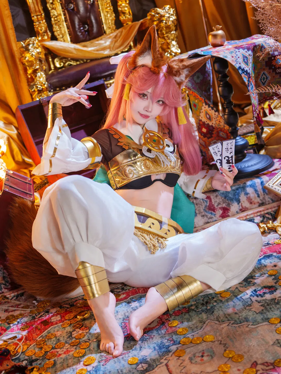【玉藻前cos】命運冠位指定的神話禮裝拍攝記錄 - 第 5 張