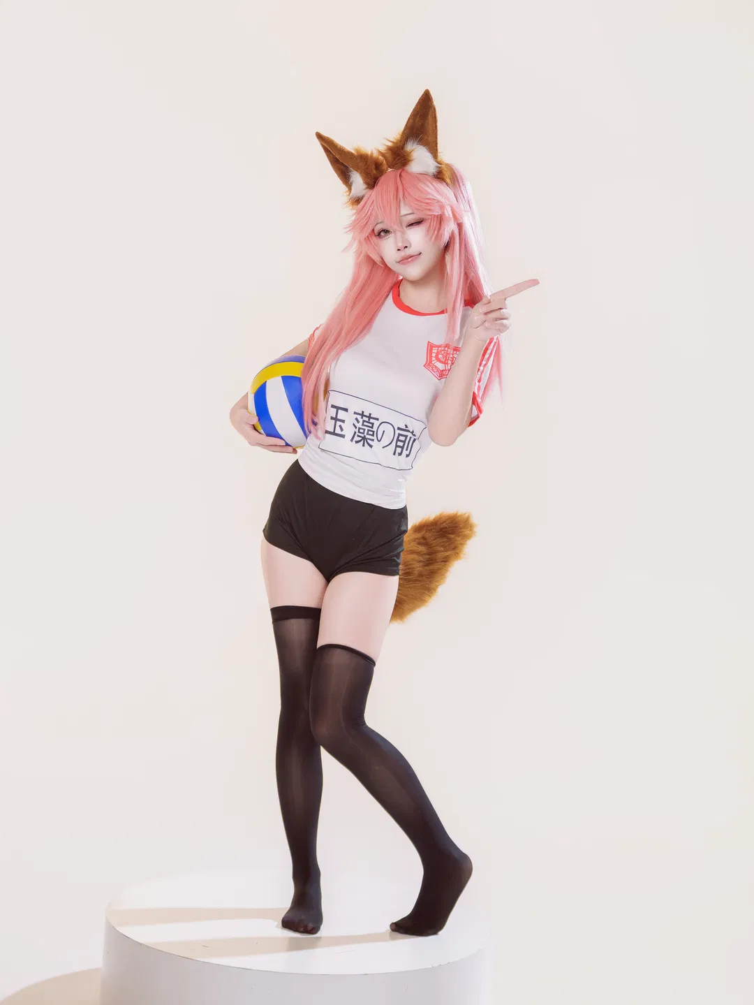 【玉藻前cos】体操服玉玉的强化出汗日常 - 第 2 张