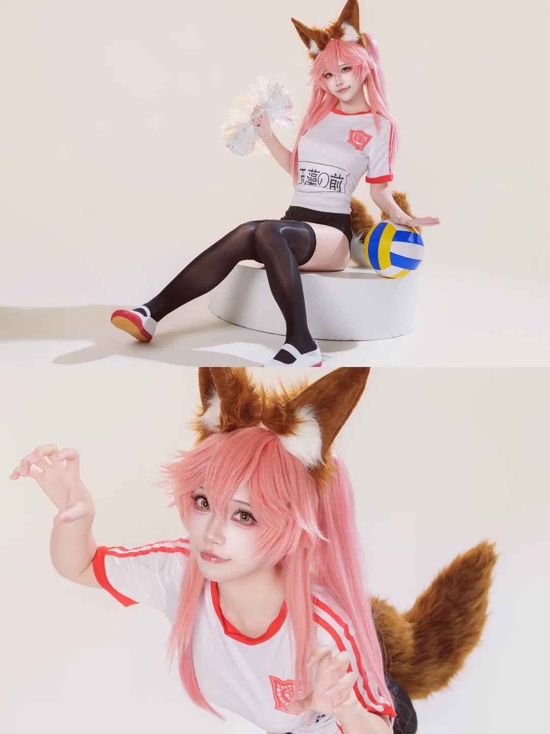 【玉藻前cos】体操服玉玉的强化出汗日常 - 第 3 张