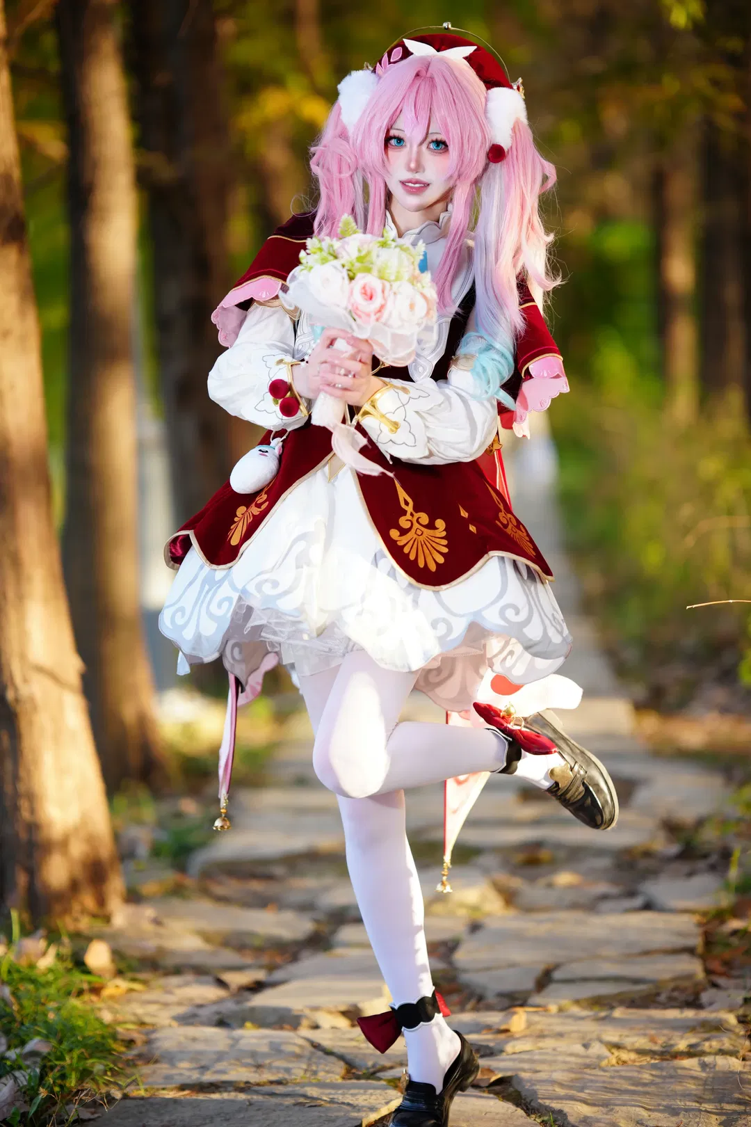 【风堇cos】崩坏星穹铁道里的粉色系少女 - 第 2 张