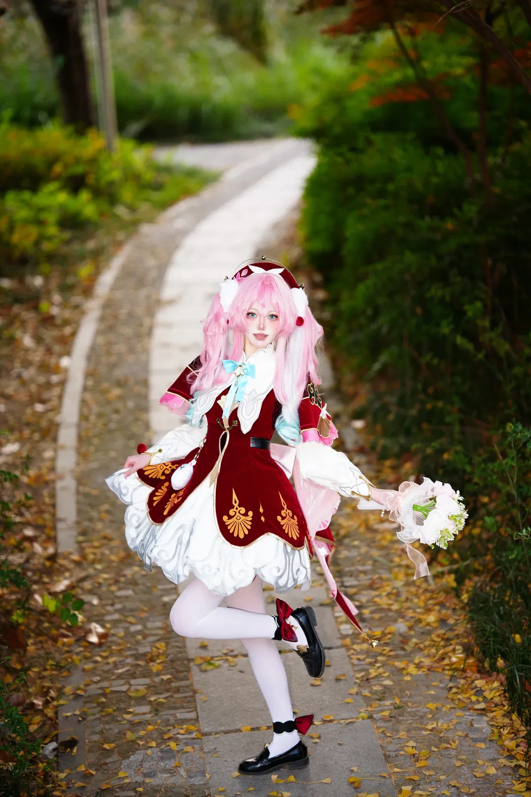 【风堇cos】崩坏星穹铁道里的粉色系少女 - 第 4 张