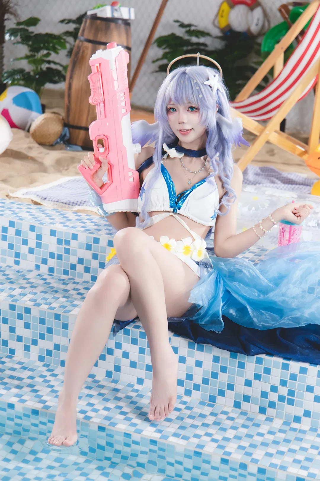 【知更鸟cos】崩坏星穹铁道夏日泳装第二弹 - 第 1 张