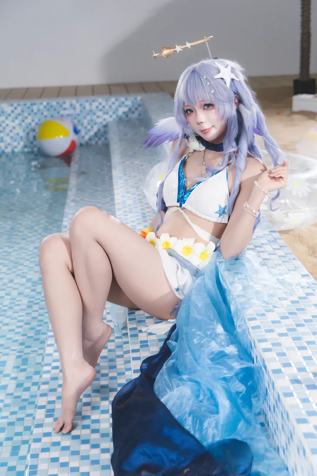 【知更鸟cos】崩坏星穹铁道夏日泳装第二弹 - 第 2 张