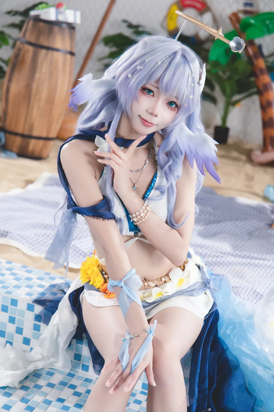【知更鸟cos】崩坏星穹铁道夏日泳装第二弹 - 第 3 张