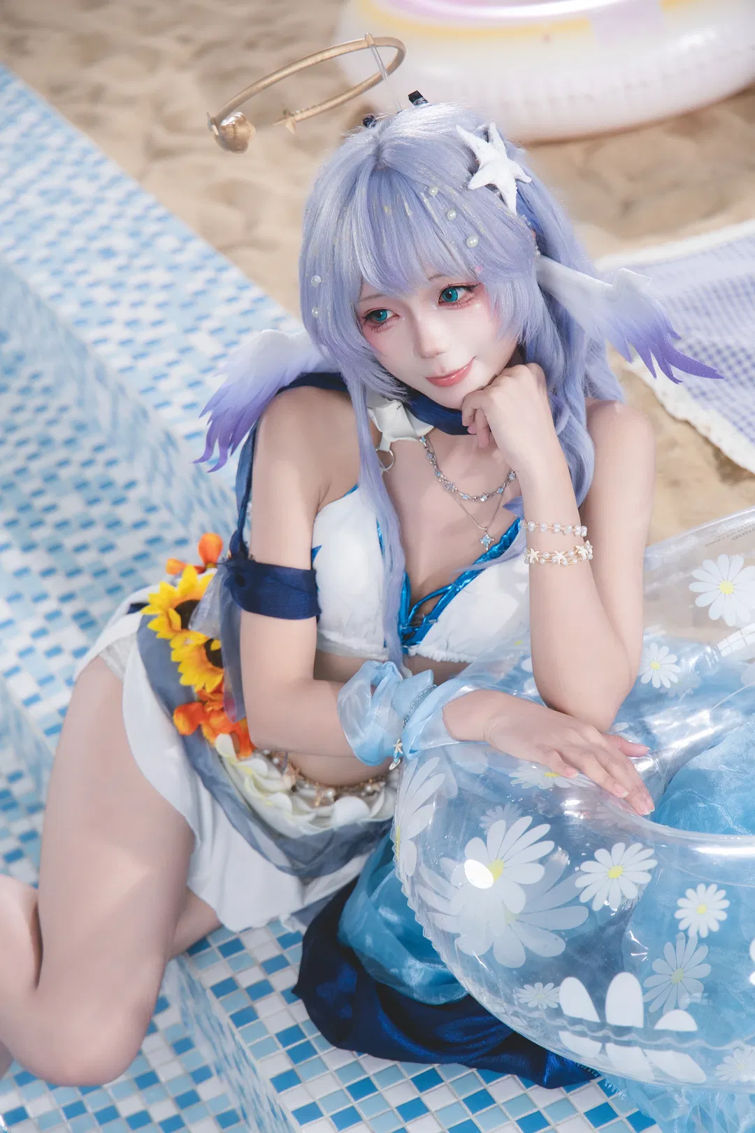 【知更鸟cos】崩坏星穹铁道夏日泳装第二弹 - 第 4 张