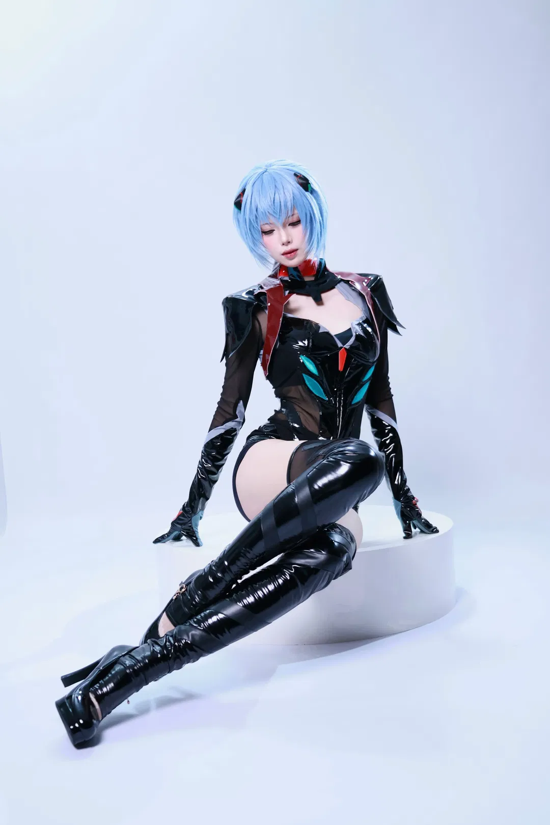 【绫波丽cos】新世界福音战士战斗服正片