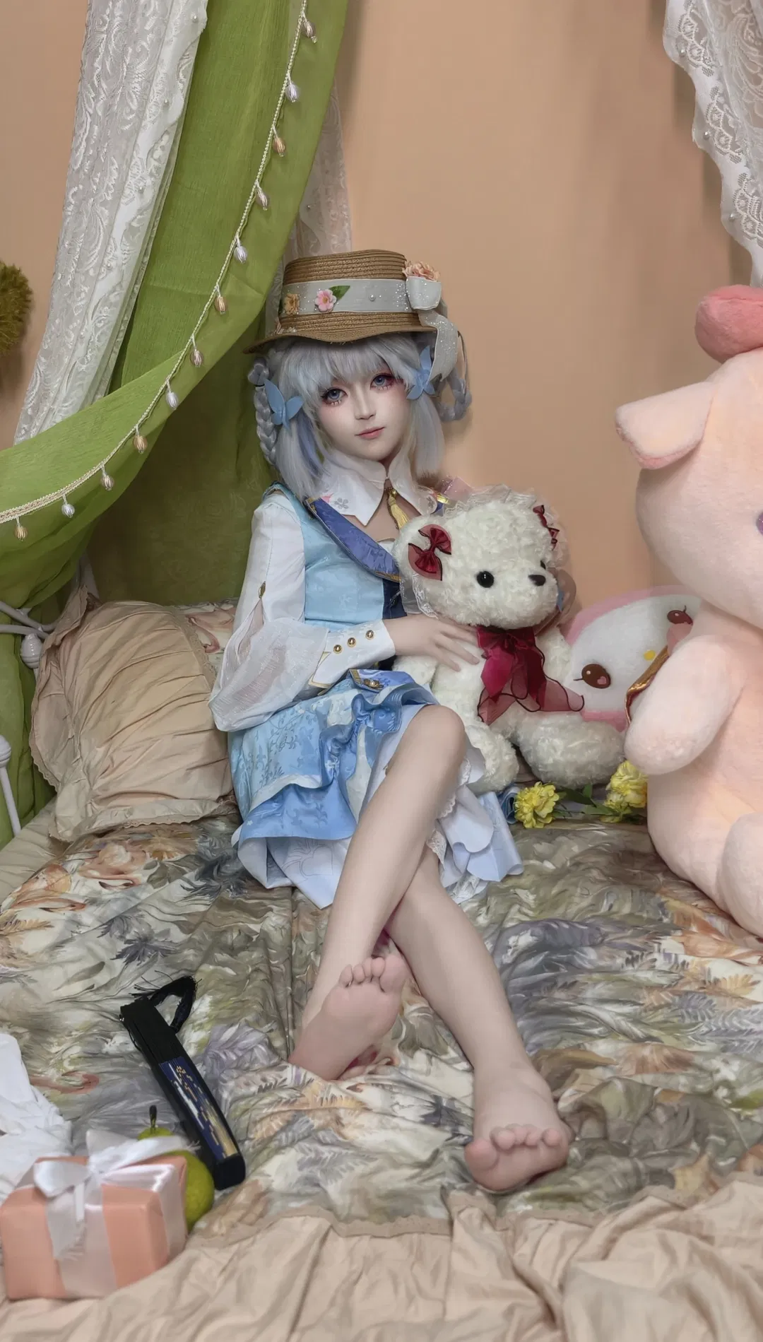 【神里绫华cos】原神白鹭公主的午后时光 - 第 2 张