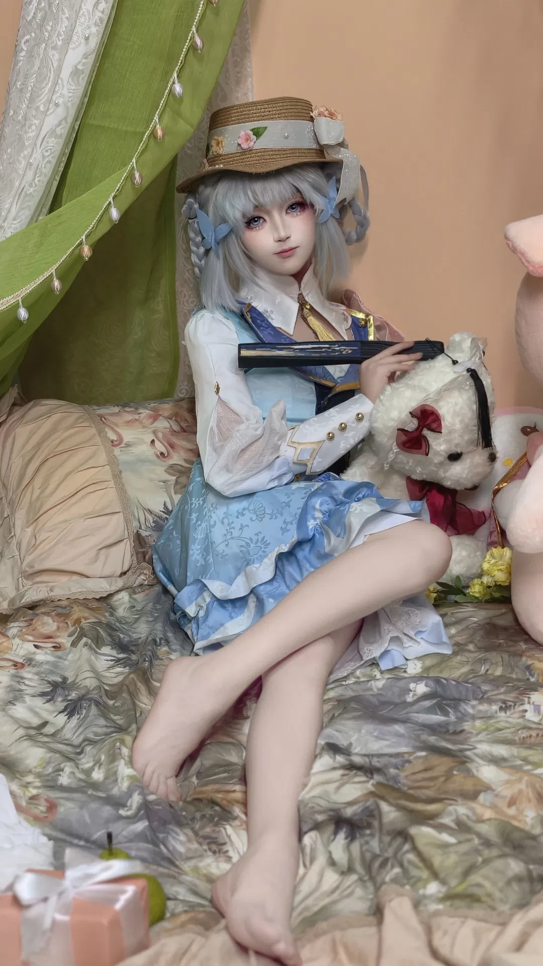【神里绫华cos】原神白鹭公主的午后时光 - 第 3 张