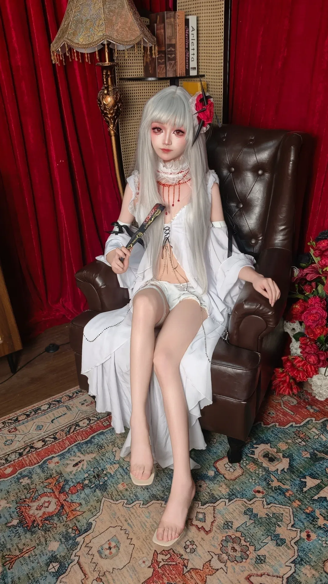 【可可莉克cos】无期迷途的玫瑰与折扇 - 第 3 张