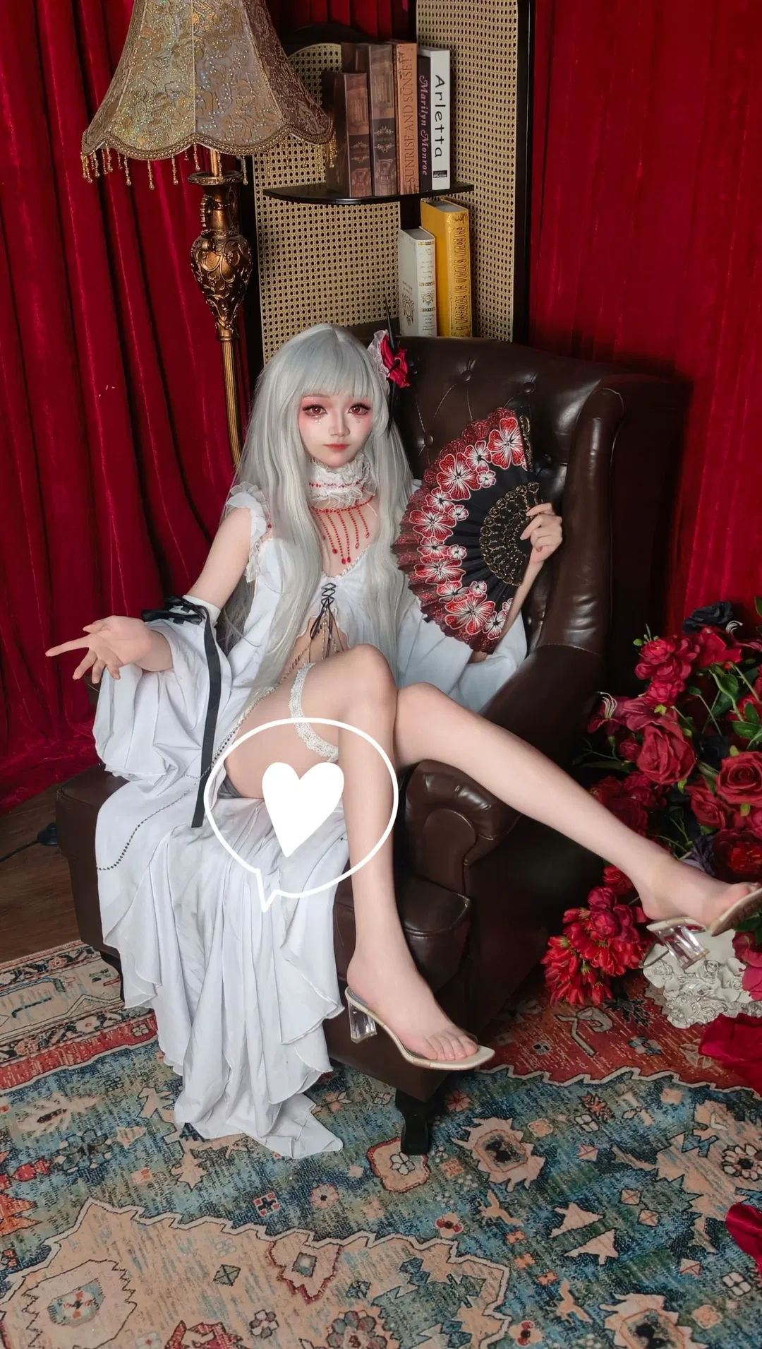 【可可莉克cos】無期迷途裡的復古紅白迷夢 - 第 1 張
