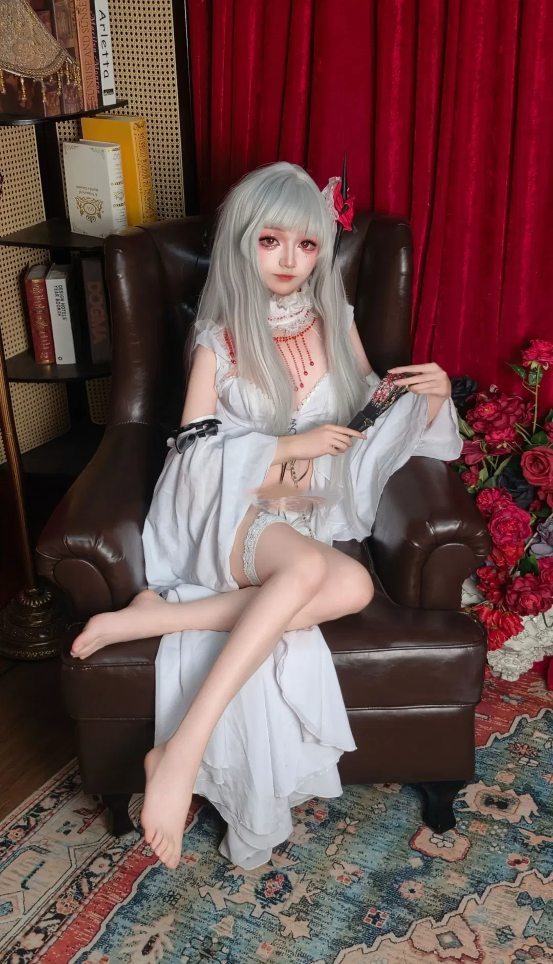 【可可莉克cos】無期迷途裡的復古紅白迷夢 - 第 4 張