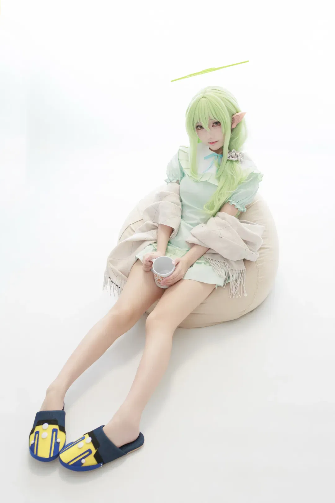 【橘望cos】蔚藍檔案的居家小憩時光