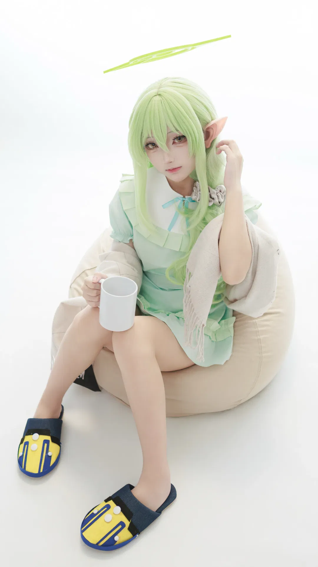 【橘望cos】蔚蓝档案的居家小憩时光 - 第 5 张