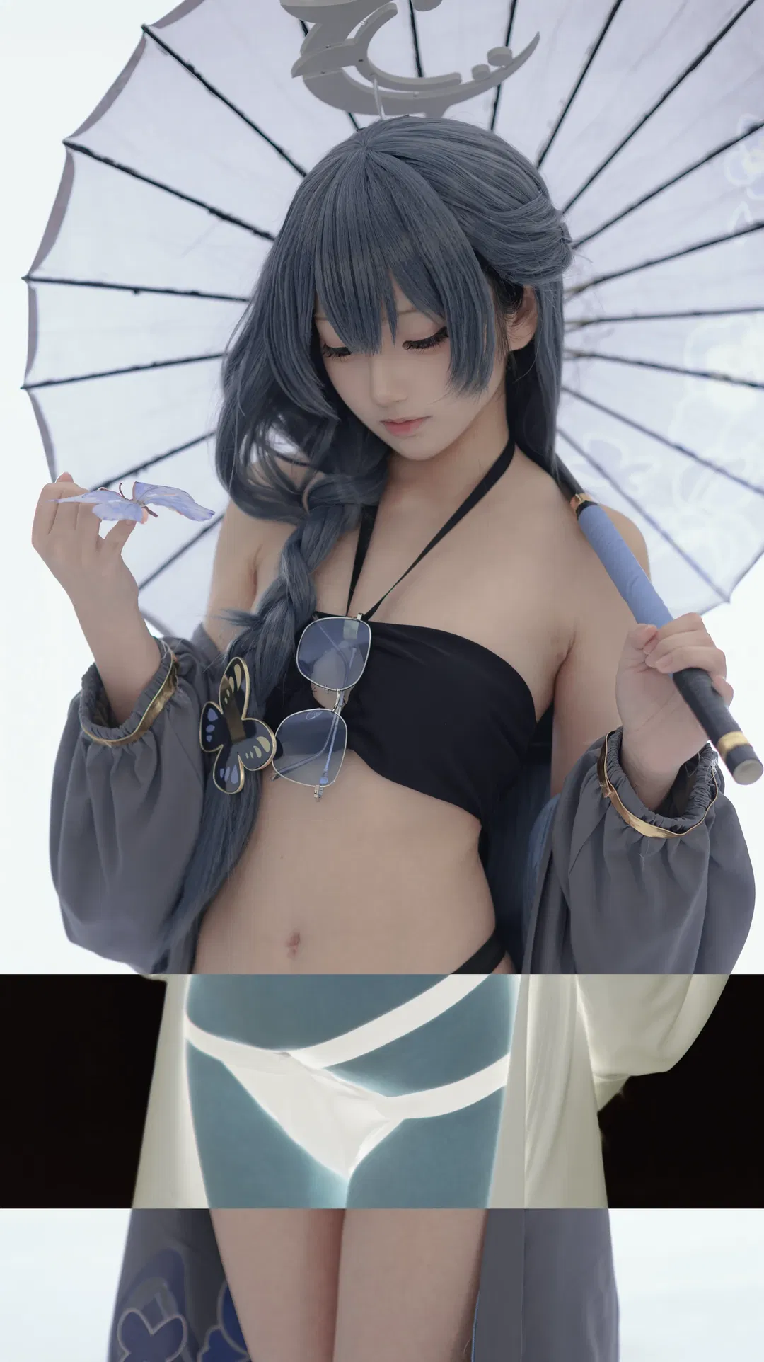 【妃咲cos】蔚蓝档案 夏莱假日白棚拍摄记录 - 第 2 张