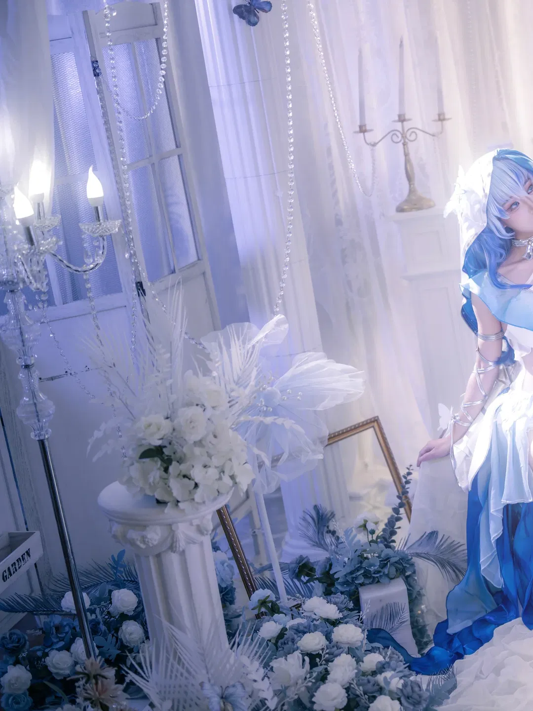 【守岸人cos】鳴潮深海幻境，藍白精靈的定格瞬間 - 第 1 張