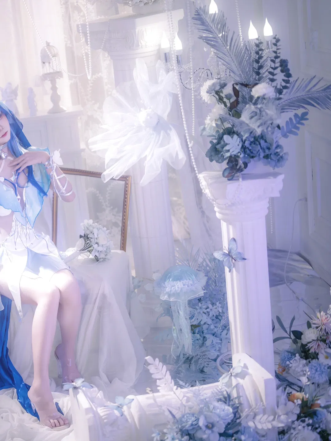 【守岸人cos】鳴潮深海幻境，藍白精靈的定格瞬間 - 第 2 張