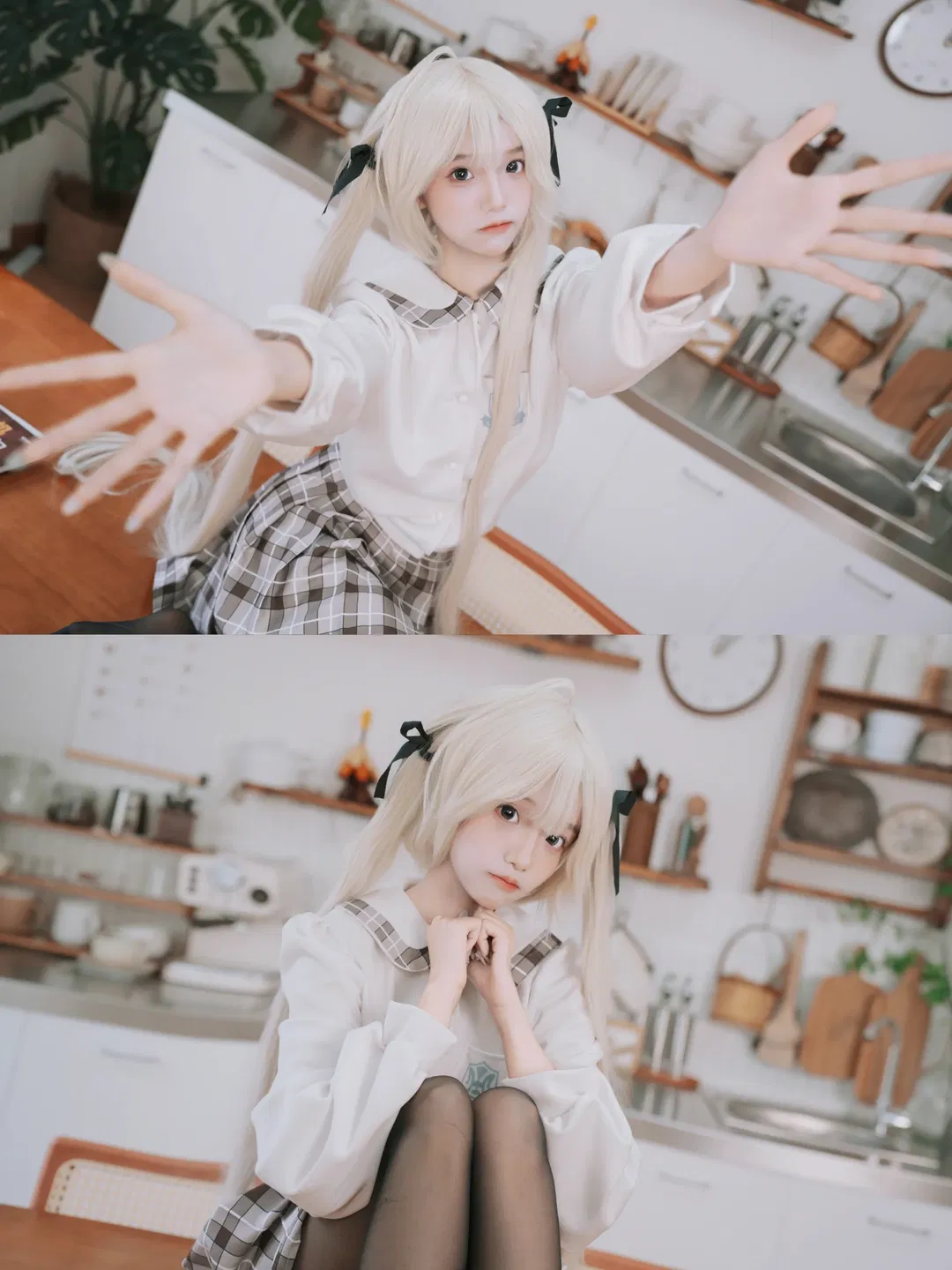 【穹妹cos】缘之空校服造型日常 - 第 3 张