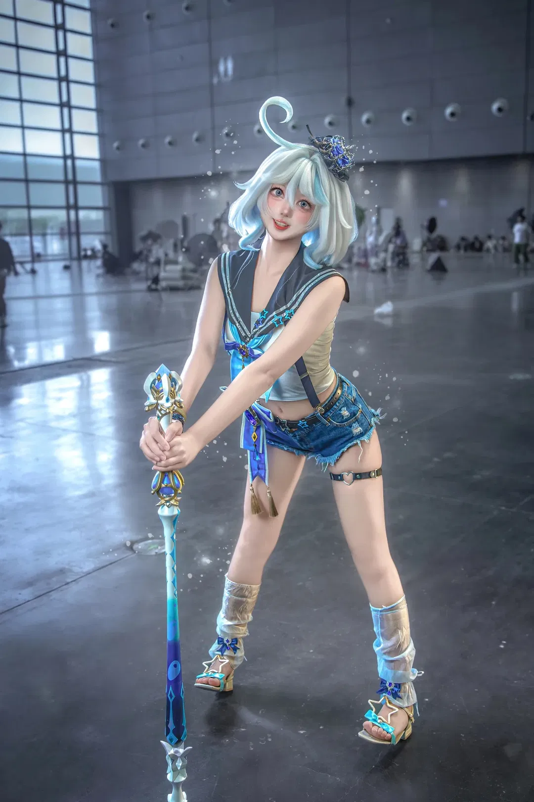 【芙宁娜cos】原神泳装芙宁娜漫展返图 - 第 3 张