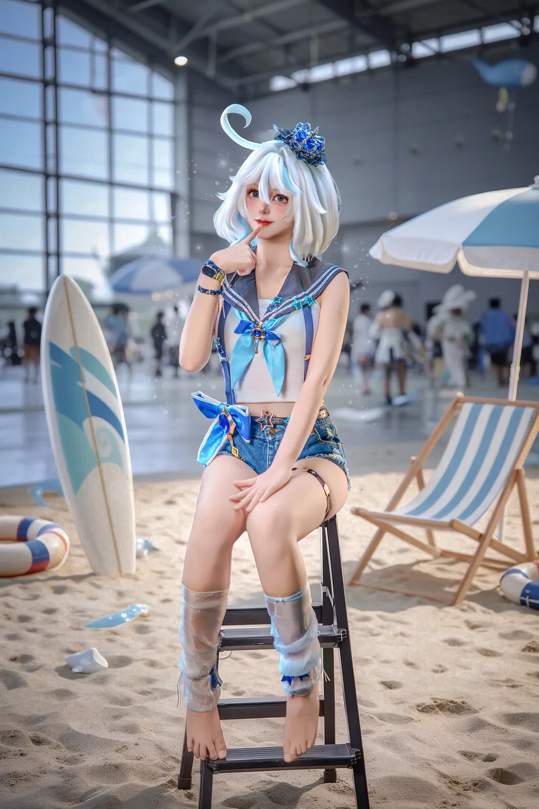 【芙寧娜cos】原神夏日海灘風場照記錄 - 第 1 張