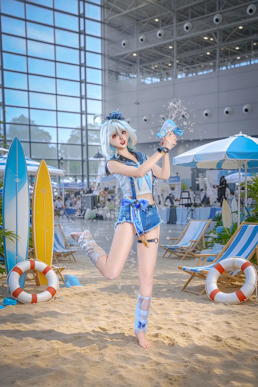 【芙寧娜cos】原神夏日海灘風場照記錄 - 第 5 張