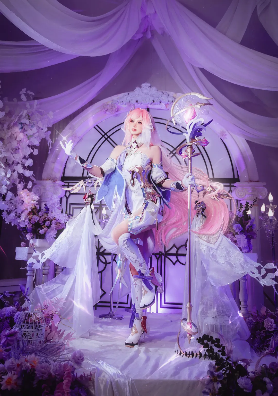 【爱莉希雅cos】崩坏三：人之律者的梦幻瞬间 - 第 1 张
