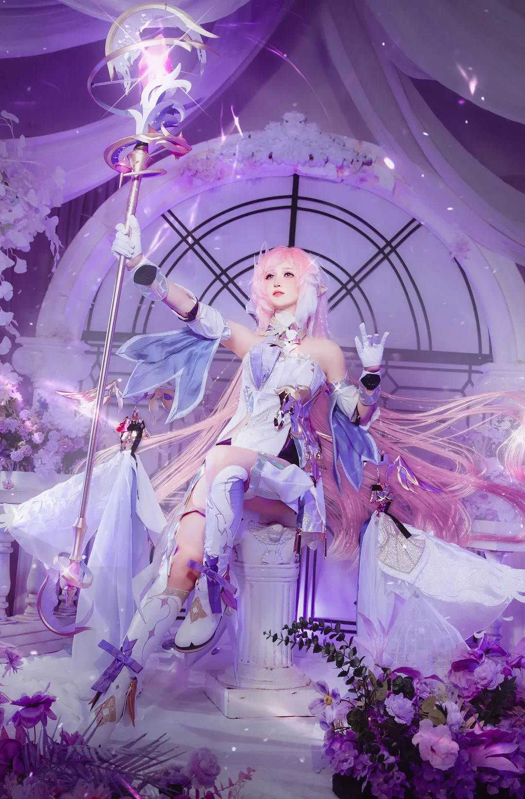 【爱莉希雅cos】崩坏三：人之律者的梦幻瞬间 - 第 4 张