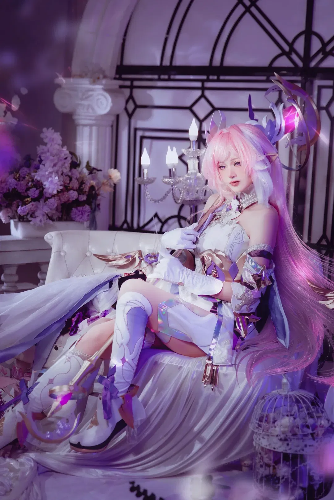 【爱莉希雅cos】崩坏三：人之律者的梦幻瞬间 - 第 6 张