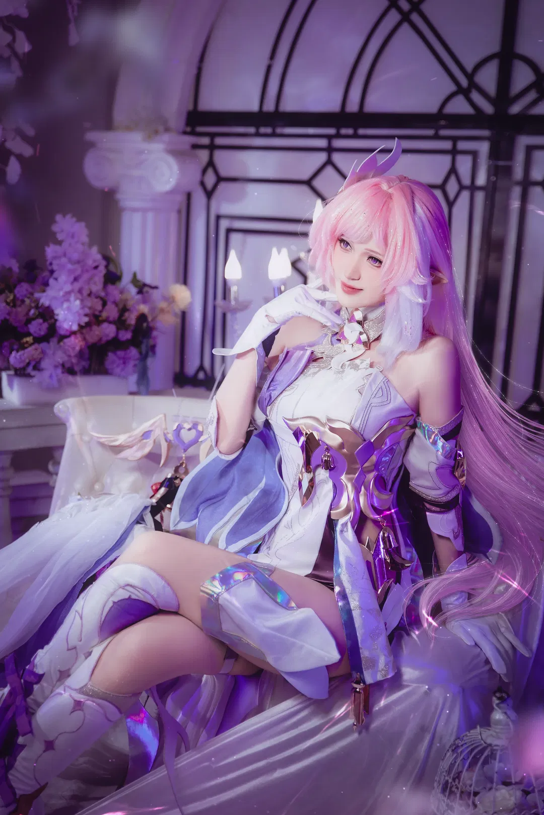 【爱莉希雅cos】崩坏三：人之律者的梦幻瞬间 - 第 7 张