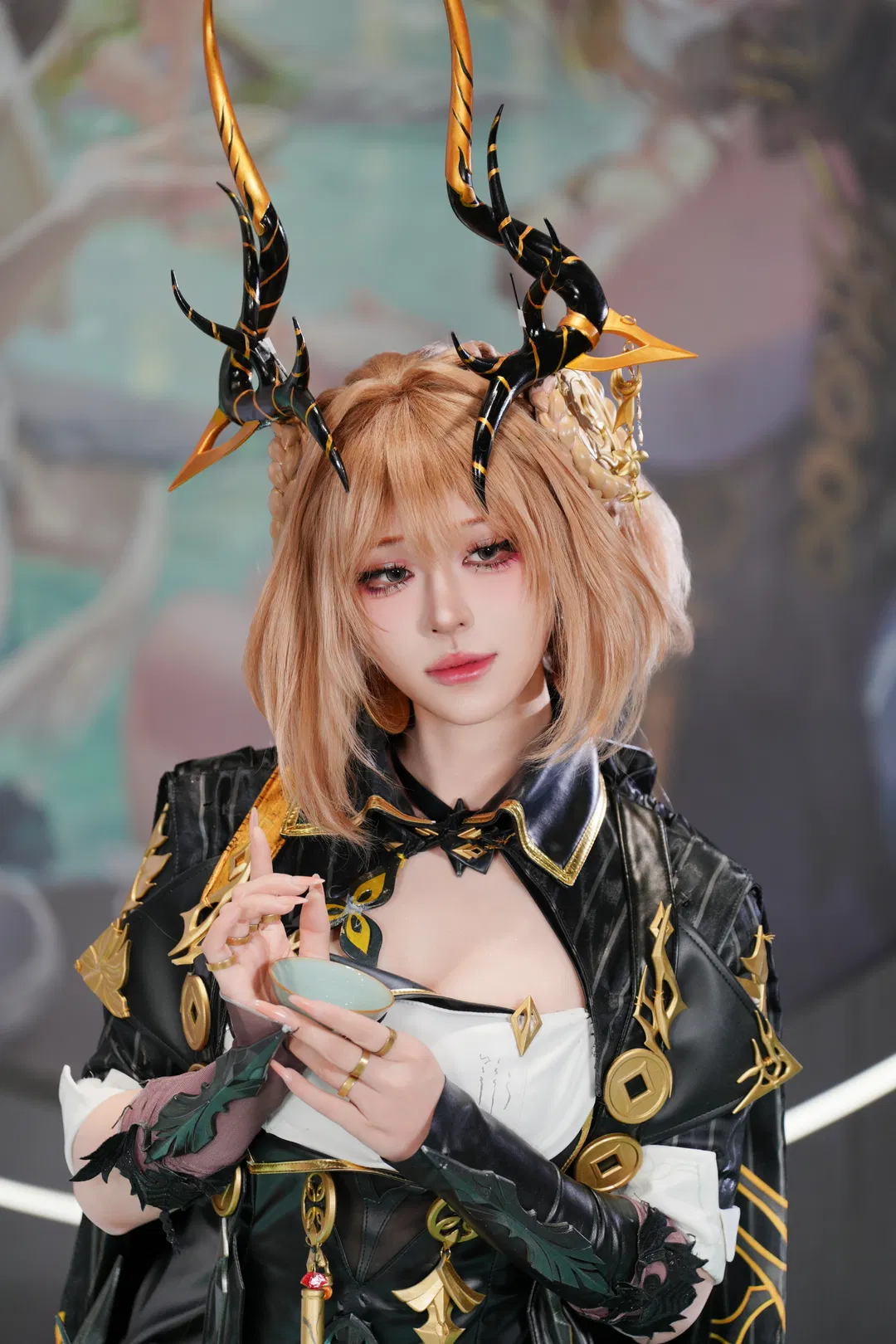 【止流cos】二重螺旋黑金造型漫展返图 - 第 7 张