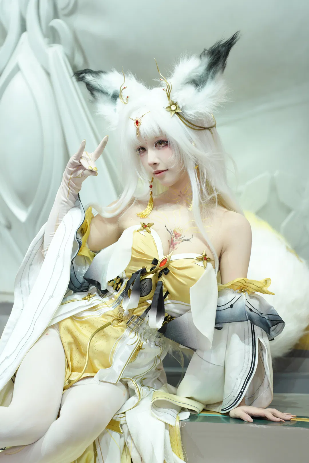 【心月狐cos】鸣潮心月狐亮相CICF漫展 - 第 7 张
