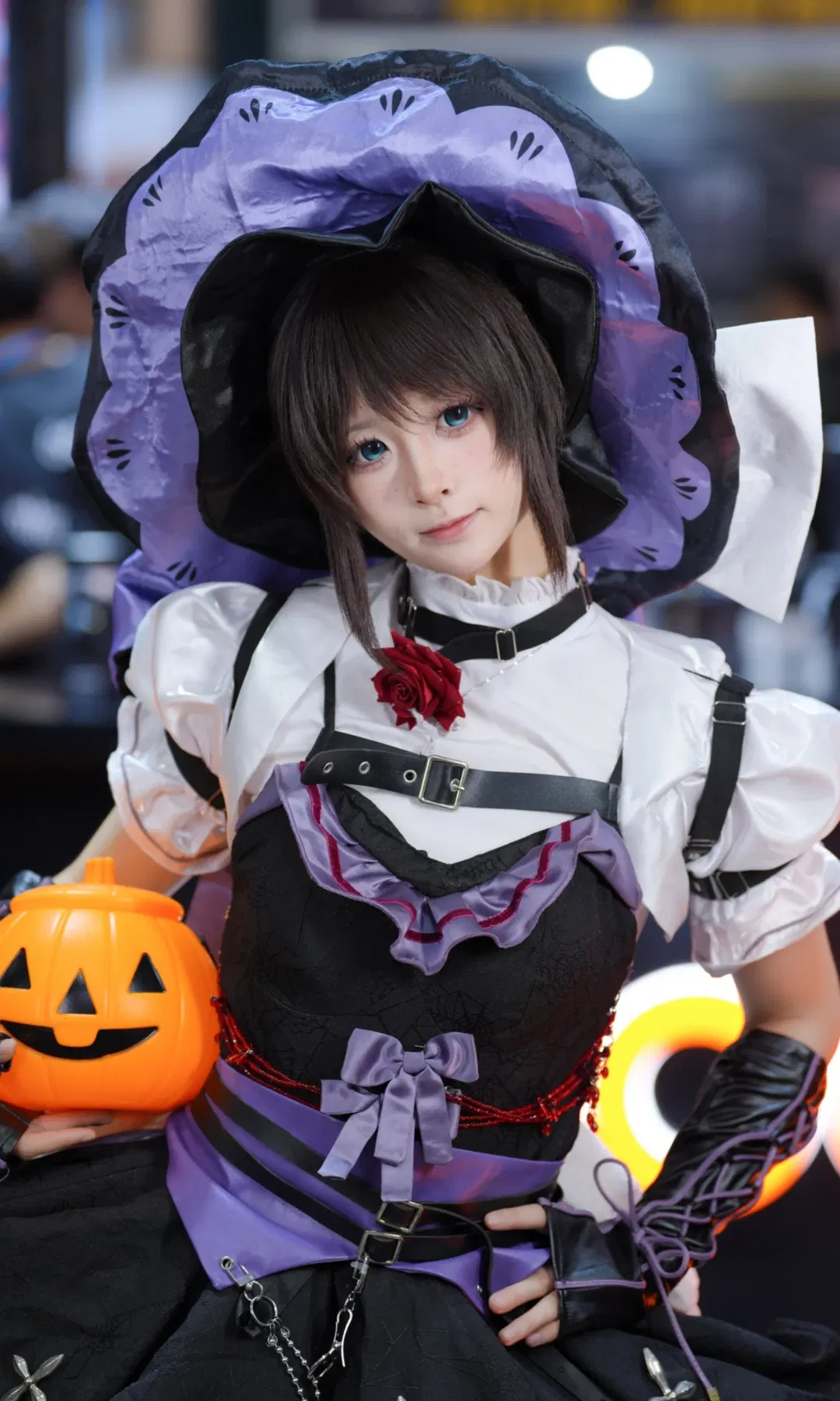 【艾玛伍兹cos】第五人格万圣节限定，提着南瓜灯赴约 - 第 3 张