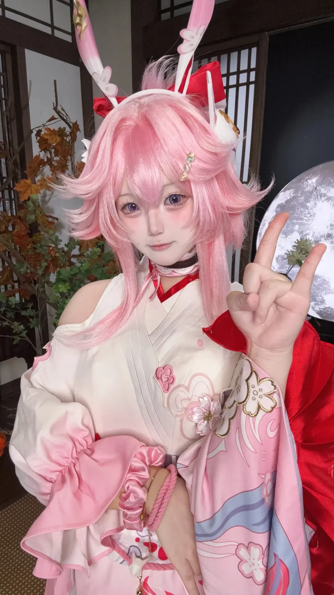 【绯英cos】崩坏星穹铁道绯英新皮肤，一场粉色系的视觉呈现 - 第 1 张